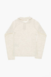 Ribbed Lightweight TIARA Sweater with Polo Neck